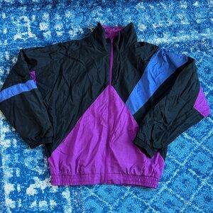 Rare 90's Vintage Colorblocked Windbreaker